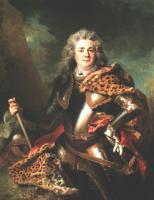 Largilliere, Nicolas de - Portrait of Francois de Gontaut, Duke of Biron